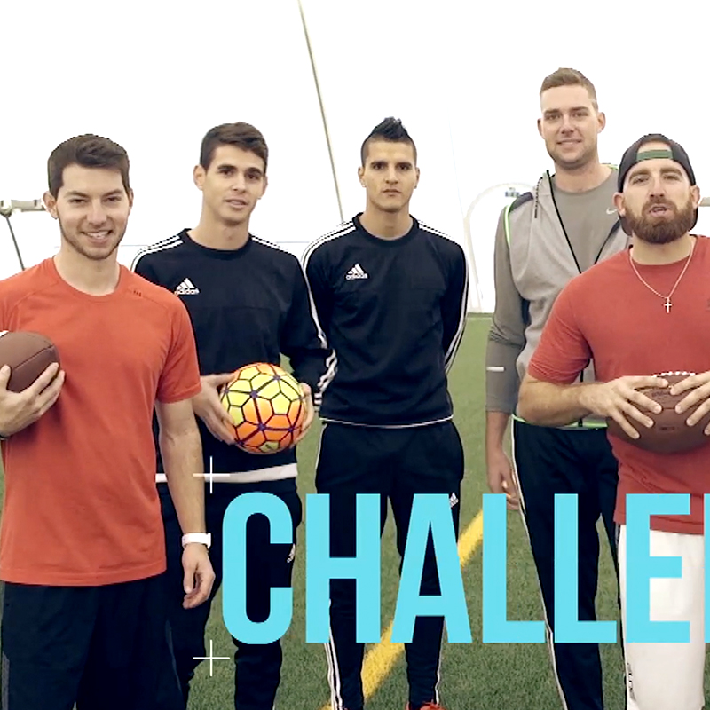 SoccerAM & Dude Perfect Football agency