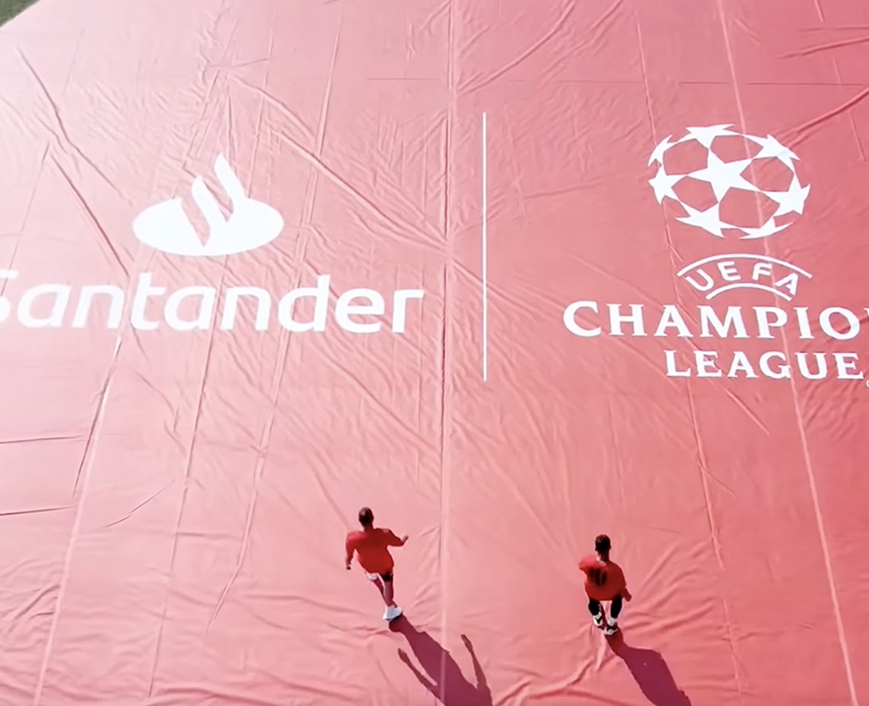 Santander UEFA Champions League & the F2